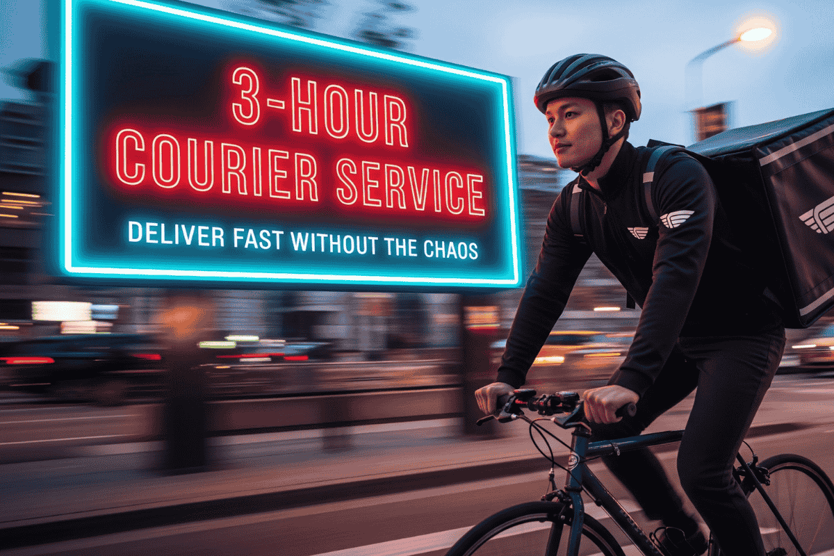 3-Hour Courier Service: Deliver Fast Without the Chaos